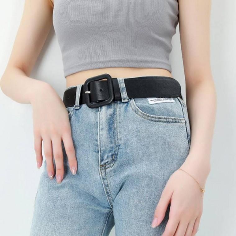 ST 여성용 캐주얼 정장 코트 와이드 벨트 원피스 장식 허리띠