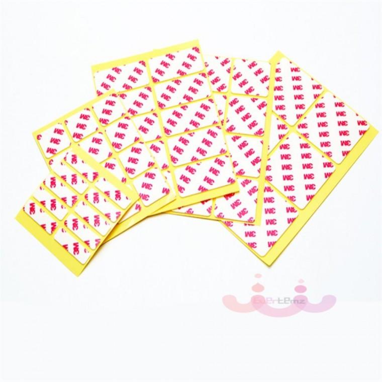 3M 사각 양면테이프 10x35mm 20P DIY테이프 미술용테이프 폼테이프
