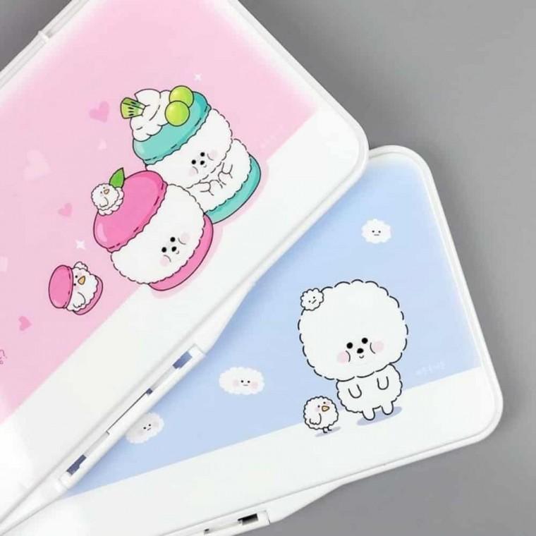 물감 팔레트 (핑크) 수채화파레트 미술용팔레트 미술파레트 미술용파레트 미술파렛트