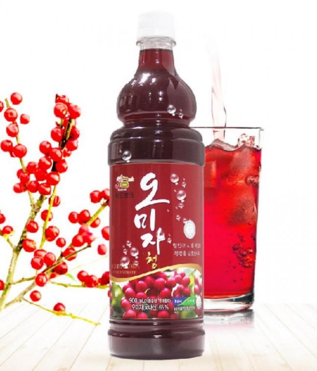 주스 오미자 청 엑기스 900ml 깊은 풍미 국내산 프리미엄 새콤달콤 차
