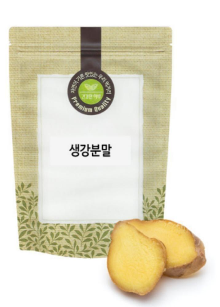 요리 다용도 생강 분말 가루 팩 300g 국내산 알싸 매운맛 따끈 기운 차