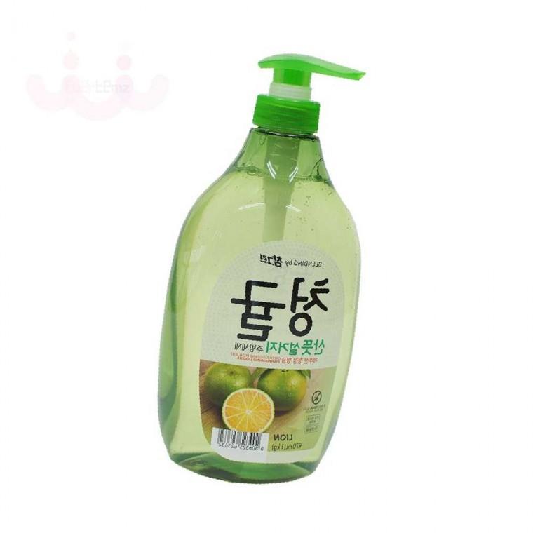 참그린 청귤향 산뜻 주방세제 1kg 설거지세제통 주방용세제 설거지세제