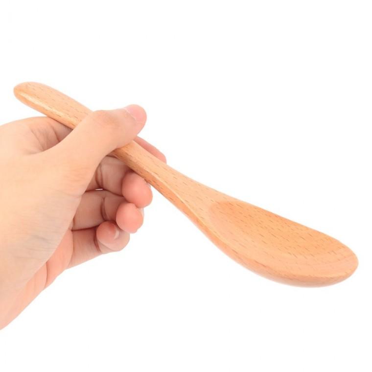 우드수저 원목큰수저 2P 위생 우동 면 주방 스푼 요리 식탁 국물 자연 국수