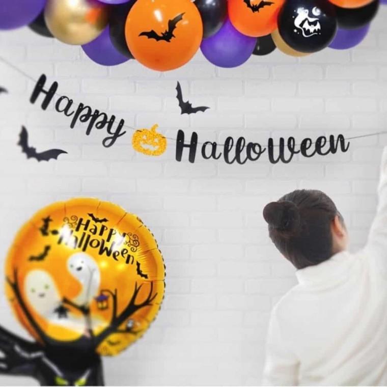 할로윈 풍선장식세트 파티풍선 생일파티장식 칼라풍선 풍선아트 응원풍선