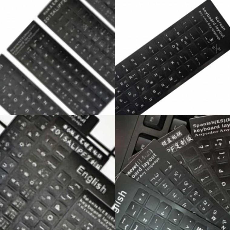 한국어 키보드 스티커 노트북자판스티커 노트북키보드스티커 키보드한글스티커 노트북한글스티커 키보드한