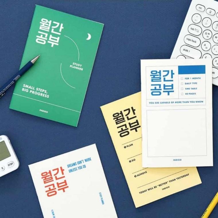 스터디 플래너 (1개월) 수험생플래너 초등플래너 학습스케줄러 학습플래너 플래너노트