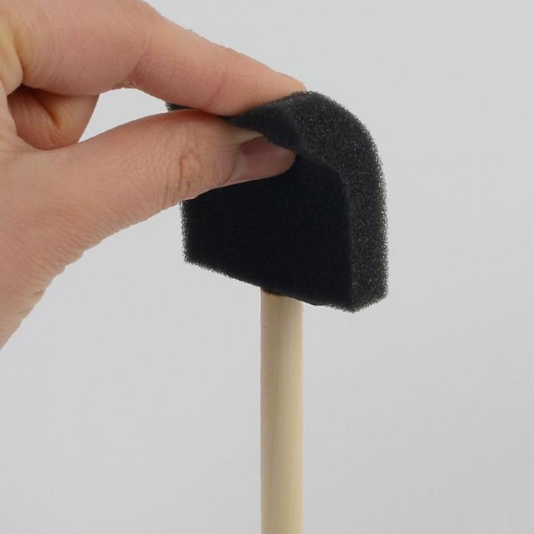 벽면 도장 흡수 넓은 페인팅 공예 5cm 스펀지붓 도색 부드러운 발림 폼브러쉬