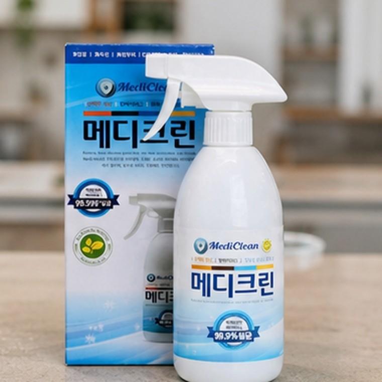 이산화염소수 살균소독제 스프레이 500ml 무향 무자극 주방 자동차 실내