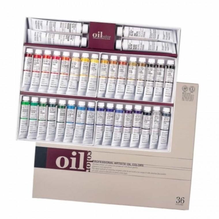 유화물감 36색 20ml 유화용품 유화물감세트 전문가용물감
