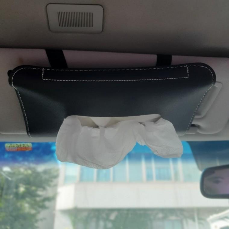 차량 편의 용품 휴지 티슈 썬바이져 보관 케이스