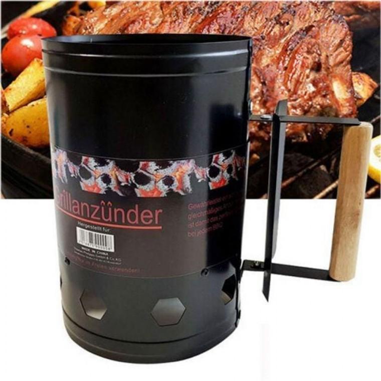 BBQ 숯스타터 점화통 바베큐그릴 착화통 숯 숯불 바베큐 점화 숯스타터 착화통 대 캠핑 토치 화로 요리