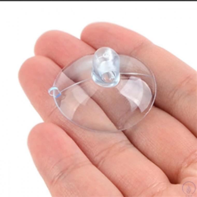 투명 흡착판 큐방 32mm 500개 다용도흡착걸이 차량흡착판