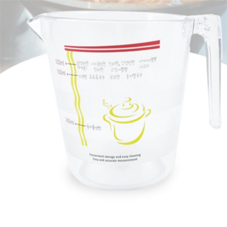 라면물계량컵 라면물계량컵500ML 라면계량컵