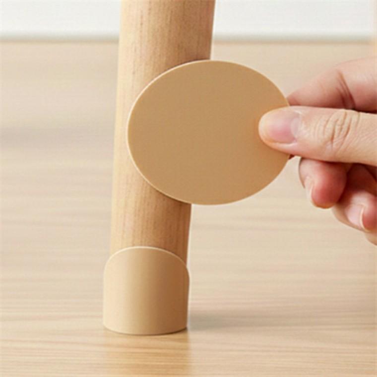 바닥보호 원형 8P 의자끌림방지패드 바닥긁힘방지