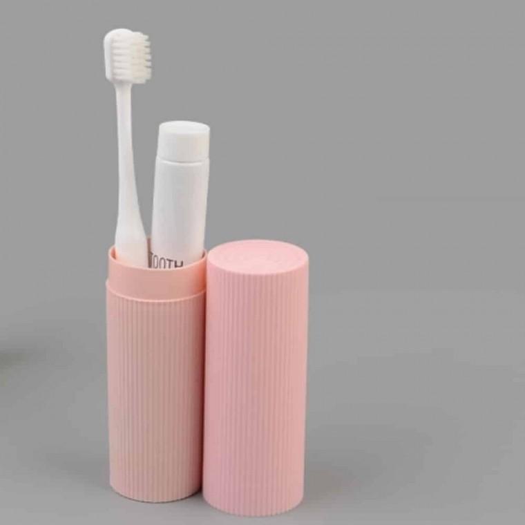 원형 칫솔 케이스 칫솔함 사무실칫솔