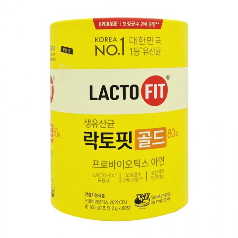 종근당건강 락토핏 골드 80포 x 1개