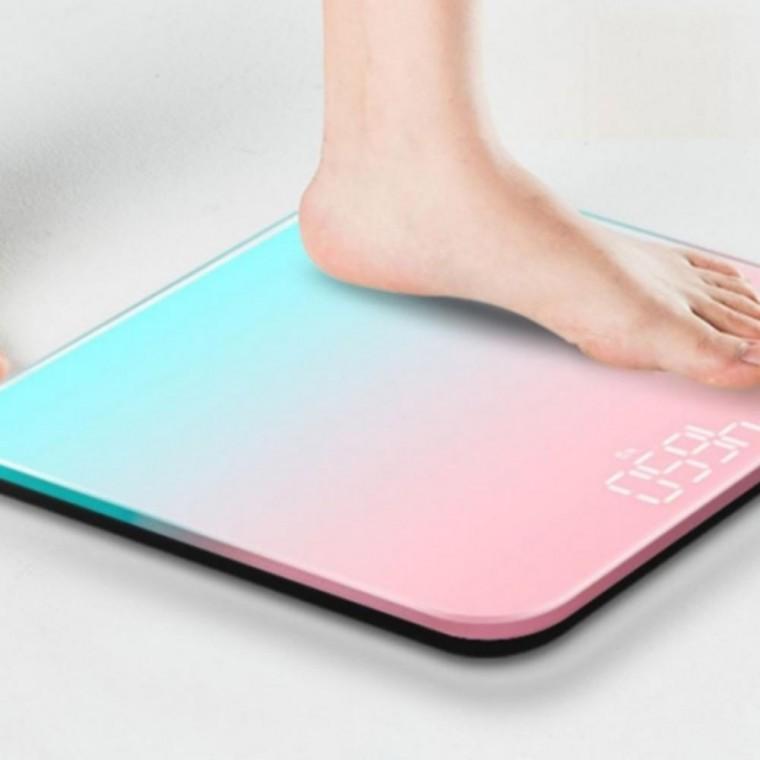 예쁜 체중계 LED 측정기기 체중 가정용 LED 예쁜 위생용품 유아