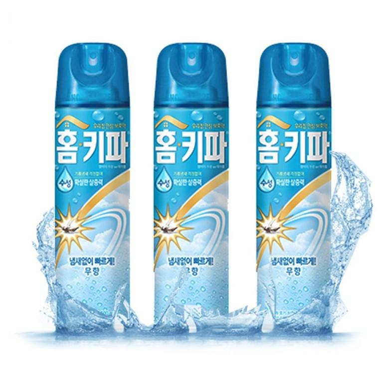 무향 수성 모기에어졸 3개 퇴치 홈키파 벌레약 모기 홈키파