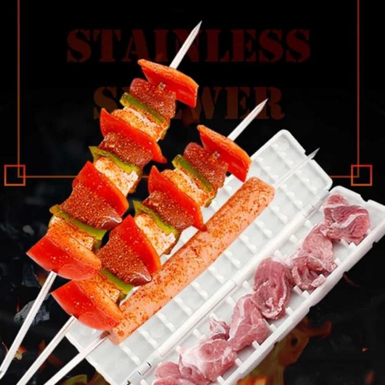 꼬치 기계 홀더 꼬치틀 캠핑꼬치 바베큐꼬치