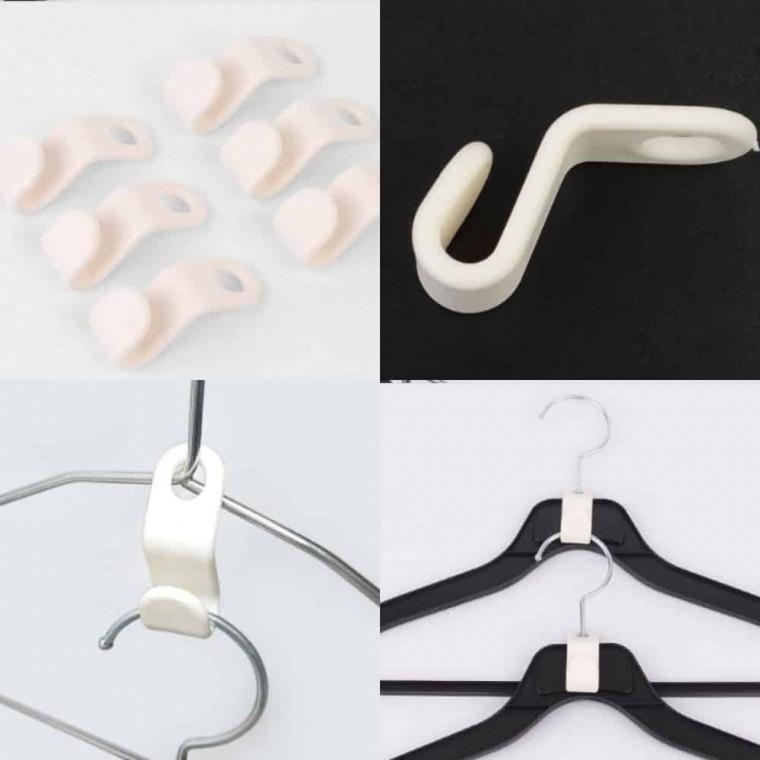 옷걸이 후크 6P 연장거치대 연장고리