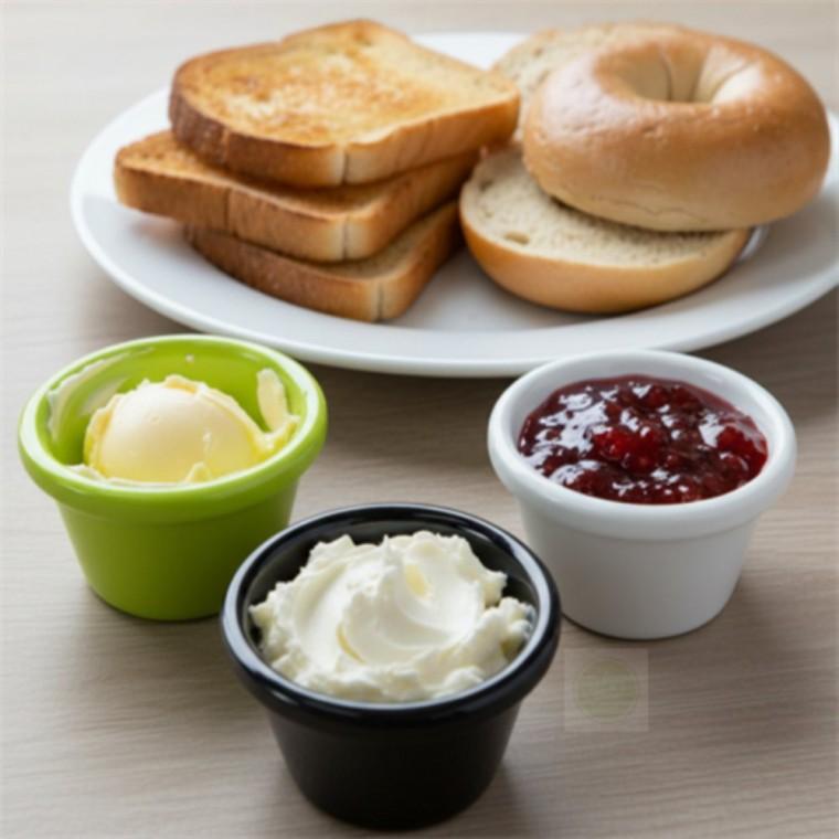 소스 그릇 버터 치즈 멜라민 볼 버터보관용기 버터볼