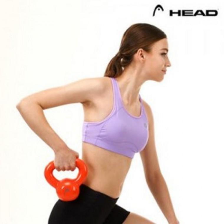 주황색 케틀벨 4kg 홈트 운동 근력 커틀벨 웨이트