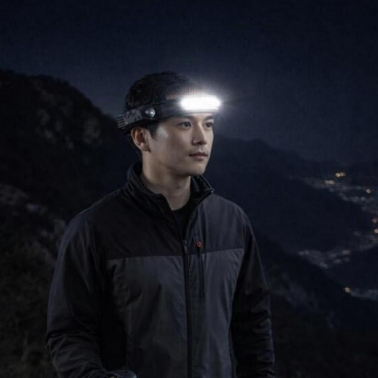 LED 센서 헤드랜턴 충전식 등산 낚시 작업등