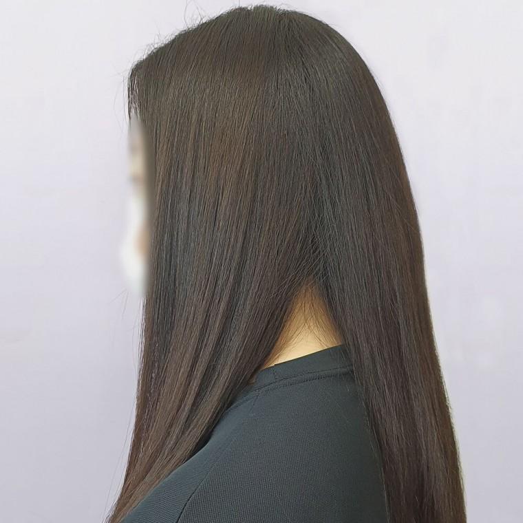 붙임머리 헤어피스 똑딱이 생머리 길이연장 긴생머리 부분가발