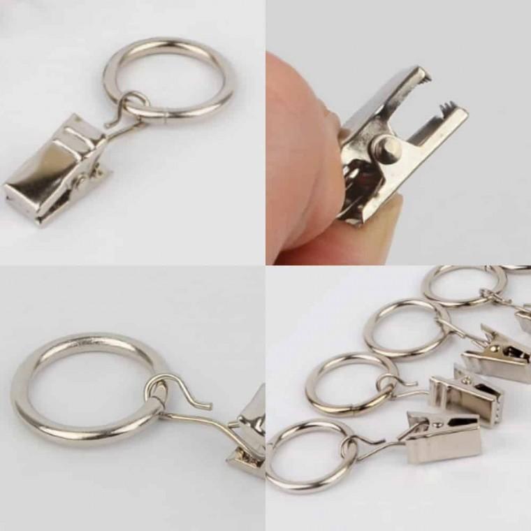 커튼링 집게 커텐링 커튼링고리
