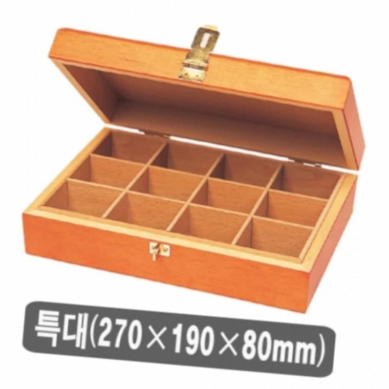 나무인장함 특대 인주함 우드박스 도장케이스