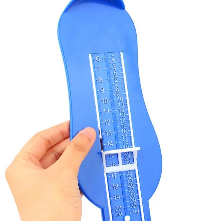 발치수재기 발 길이 측정기 간편 사이즈 재는 아동 휴대 성인 가정 신발