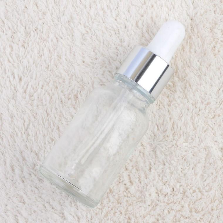 미용 화장품 앰플 점안 피펫 세럼 투명 소분병 디스펜서 15ml 공용기
