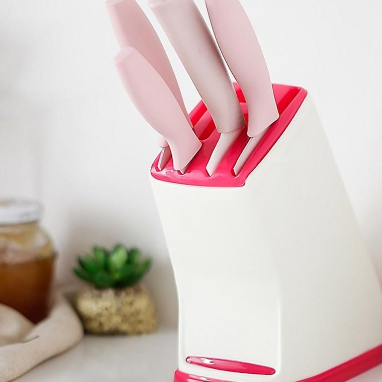 주방칼꽂이 칼 정리 보관함 안전 주방 거치 칼집 블레이드 커버 수납 싱크대