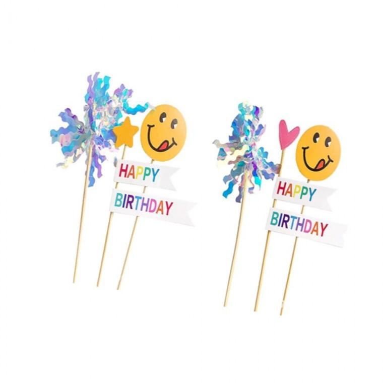 케이크 토퍼 케이크택 케이크데코 생일토퍼