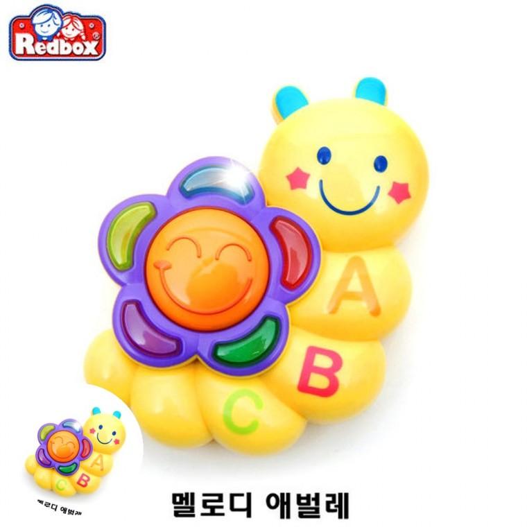 아기장난감 누르면소리나는장난감 유아용장난감 영유아장난감 키즈장난감 멜로디 애벌레