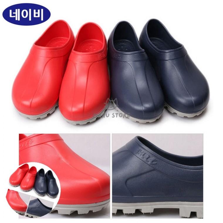 주방안전화 바리스타신발 주방조리화슬리퍼 주방신방 주방조리화 주방 다용도 신발 네이비