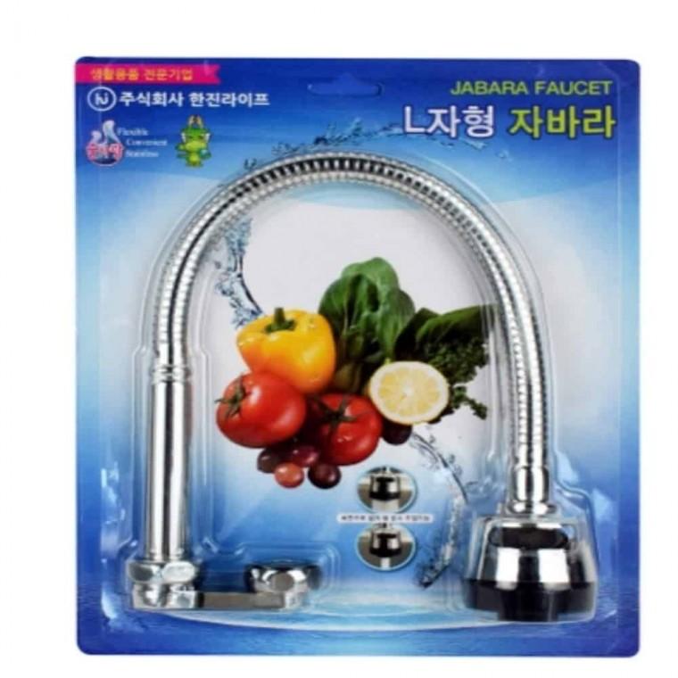 L자 자바라 싱크대자바라 싱크대수도꼭지