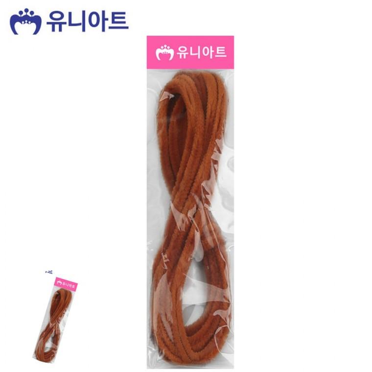 모루공예 크리스마스철사모루 공예만들기 모루철사 컬러철사모루 나만의 모루인형 만들기 인형재료 연갈색