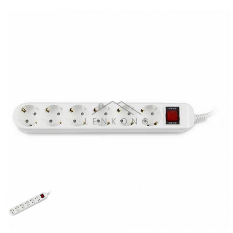 멀티탭 6구1.5M 메인S W 컴퓨터선정리 절전멀티탭 스위치멀티탭 멀티텝 절전형멀티탭