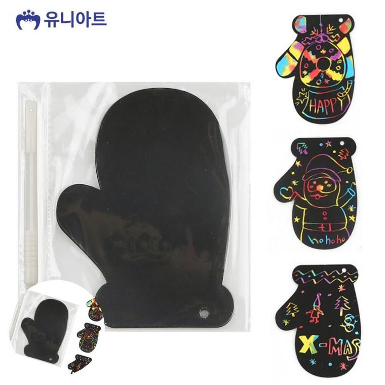 유아만들기 미술놀이 만들기수업 만들기취미 아동미술만들기 모양종이 장갑 10매입