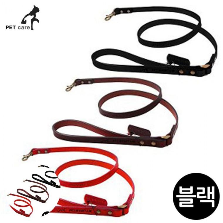 애완견리드줄 애견리드줄 개목줄 강아지로프 강아지목줄 리드줄 15mmx110cm 블랙