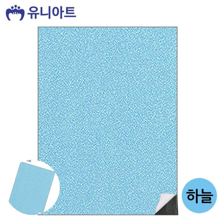 리본재료 펠트원단 하드펠트지 머리핀재료 리본공예재료 반짝이 접착식 펠트지 하늘
