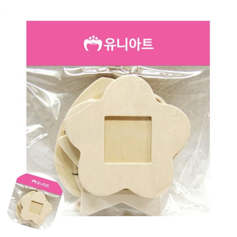 만들기재료 사진액자 미니액자 나무액자 DIY액자 3단액자