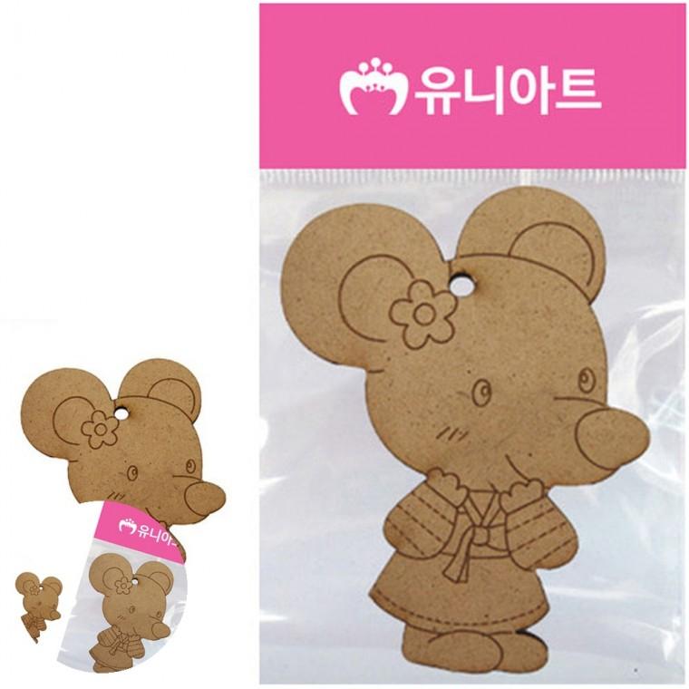 공예재료 만들기수업 만들기체험 초등학생만들기 미술놀이 팬시우드33번 12지신
