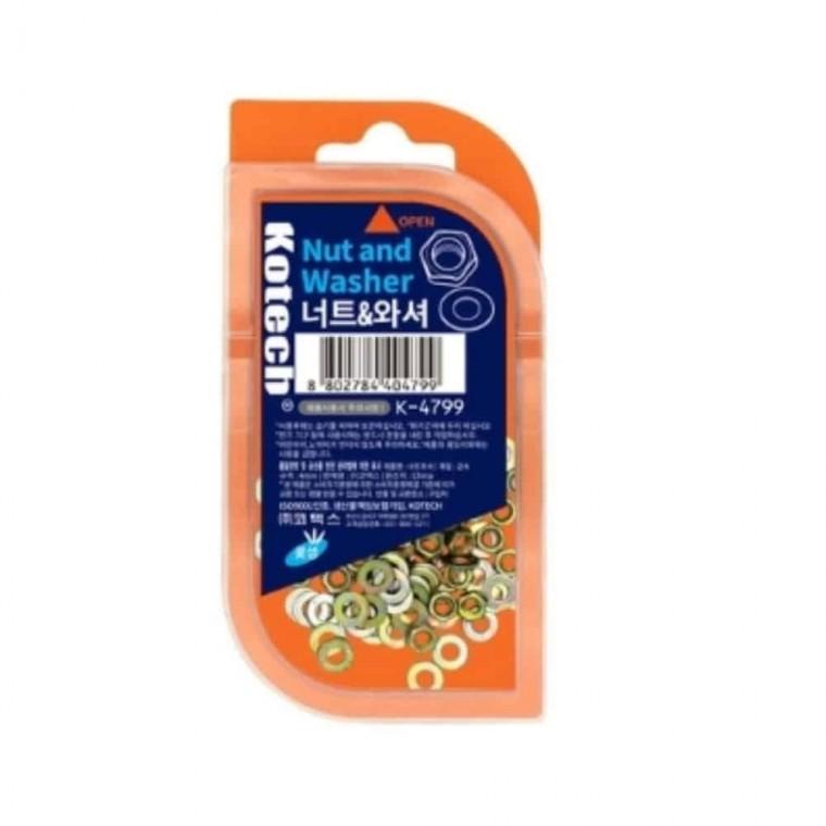 너트와셔 4mm 가구철물 와샤