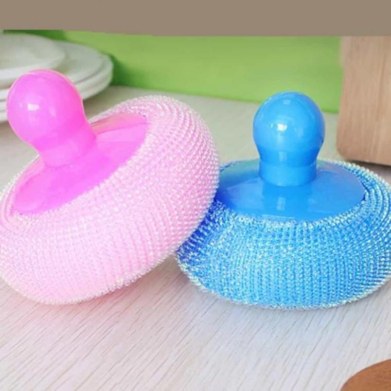 주방 싱크대 청소 청소수세미 손잡이수세미 가스렌지수세미