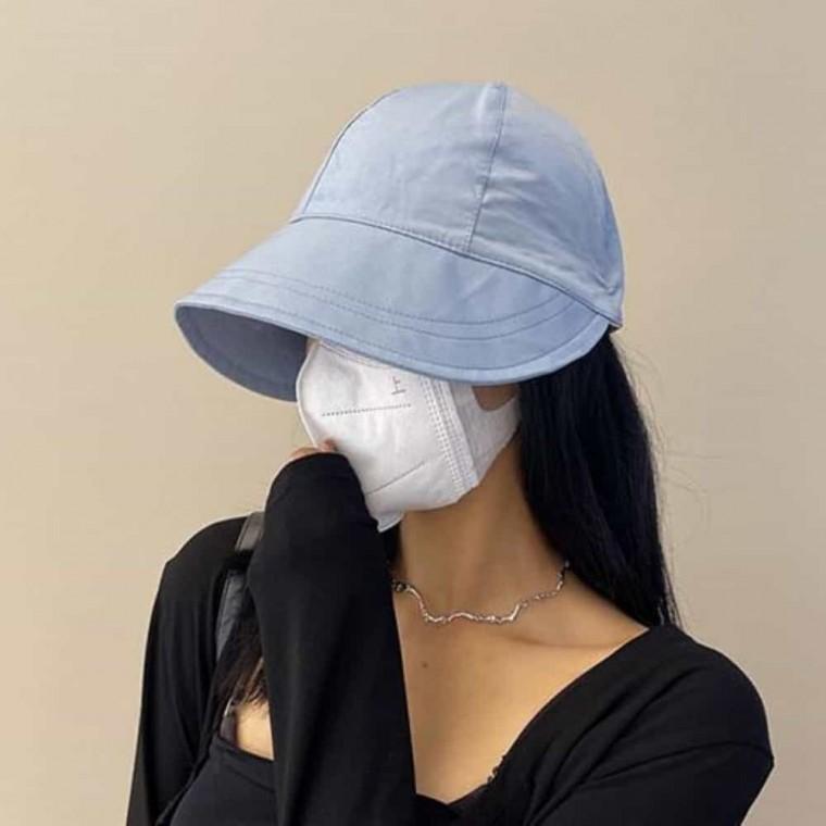 메쉬 골프 스트링 여성모자 버킷햇 여자여름모자