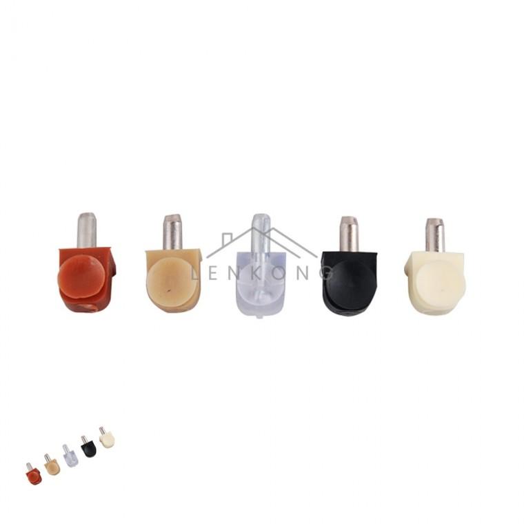유리다보 PVC 10개입 유리부속 가구부품 유리고정 유리고정브라켓 유리선반