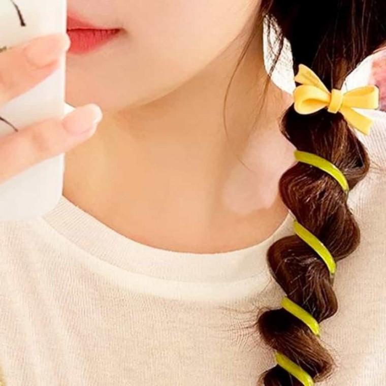 리본 머리핀 헤어 헤어타이 패션머리띠 서핑헤어밴드