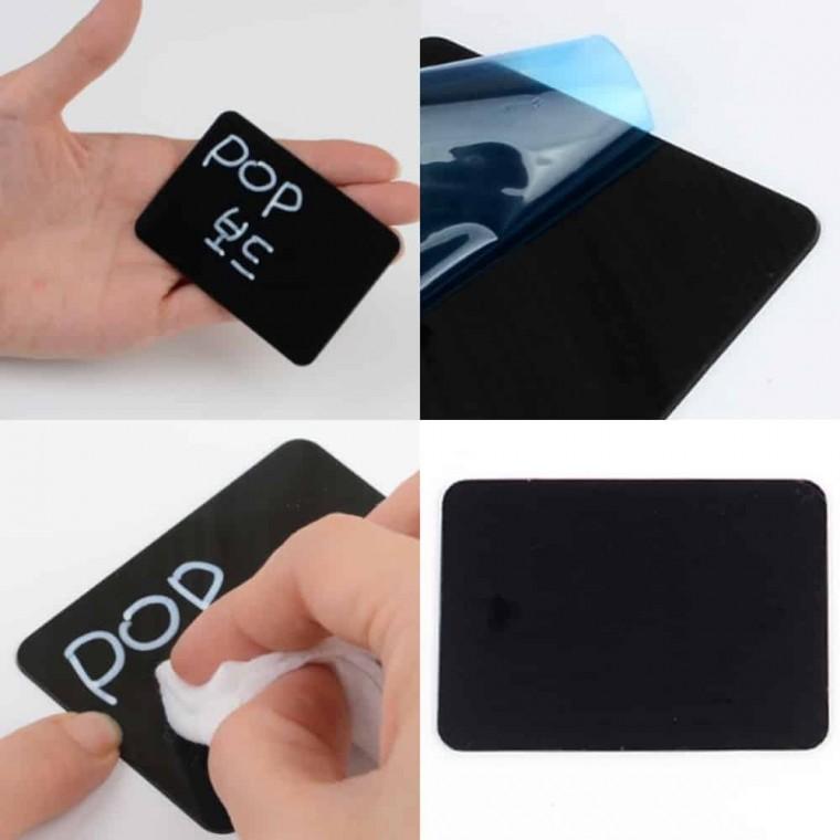 블랙 POP보드 5P 블랙보드메뉴판 스탠드광고판